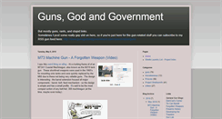 Desktop Screenshot of gunsgodandgovernment.com